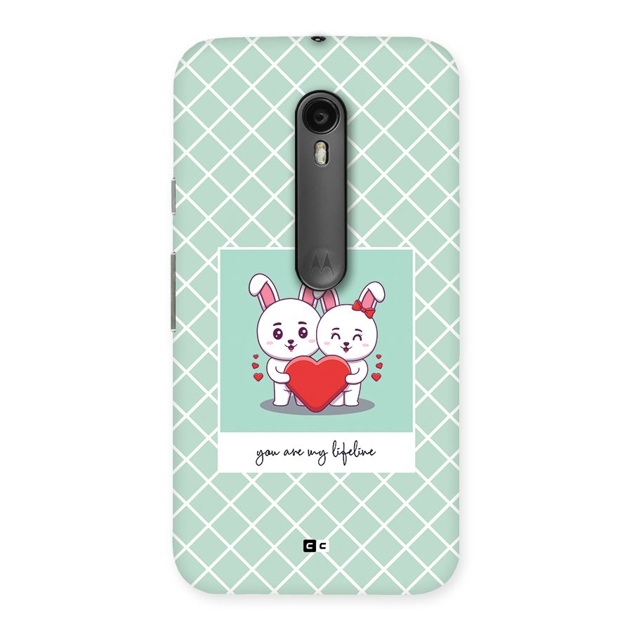 Love Lifeline Back Case for Moto G Turbo