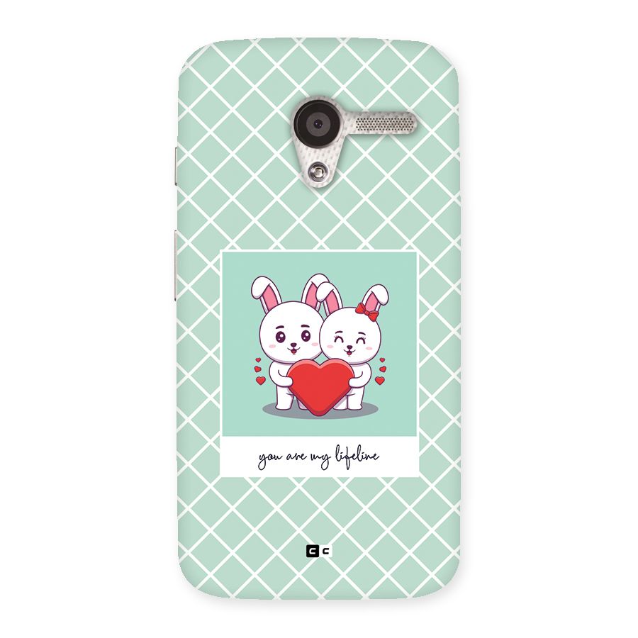 Love Lifeline Back Case for Moto X