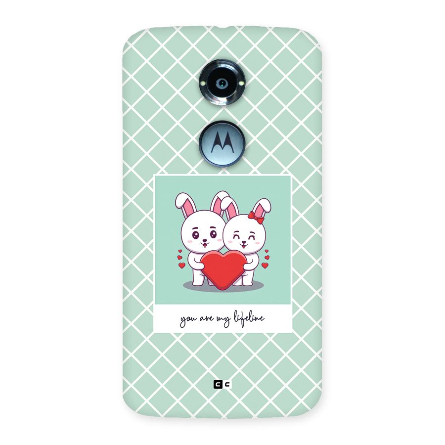 Love Lifeline Back Case for Moto X2
