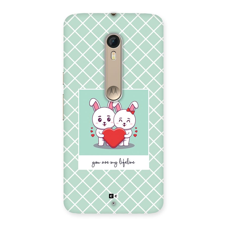 Love Lifeline Back Case for Moto X Style