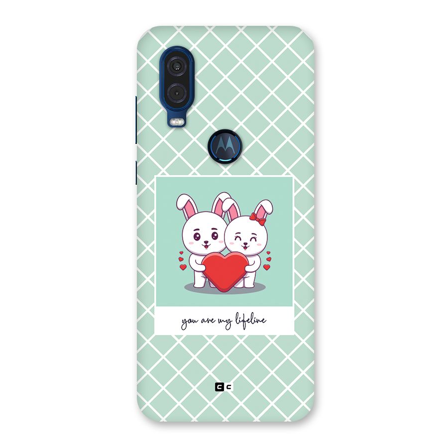 Love Lifeline Back Case for Motorola One Vision