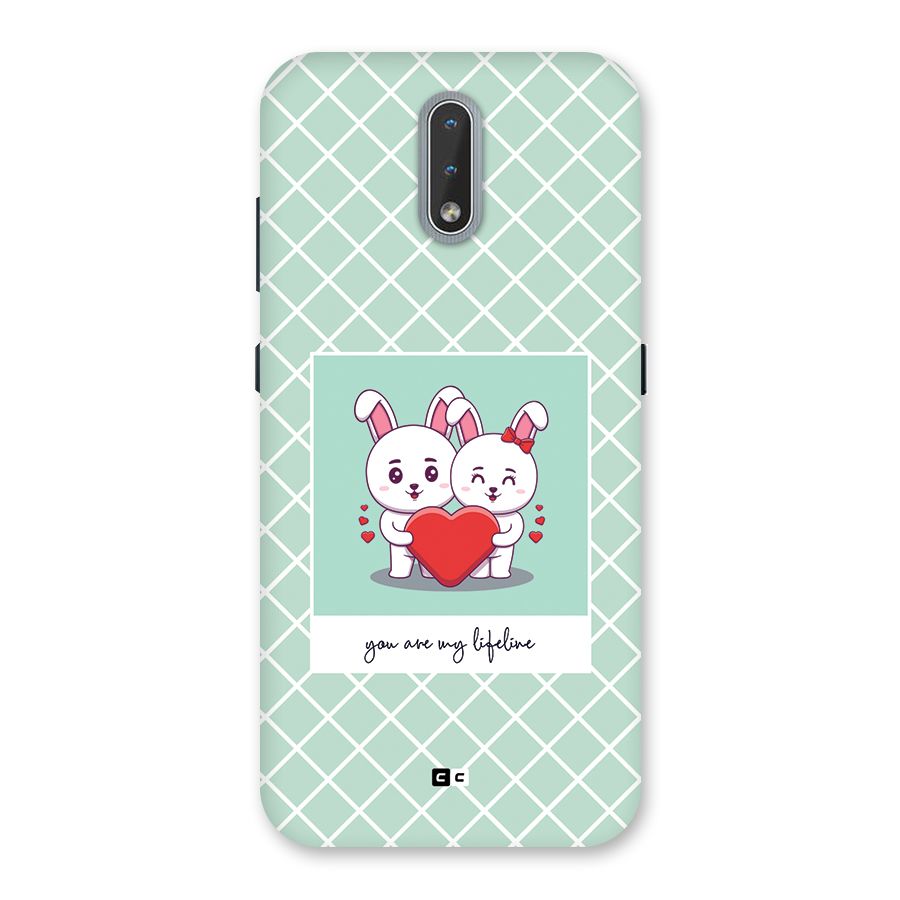 Love Lifeline Back Case for Nokia 2.3