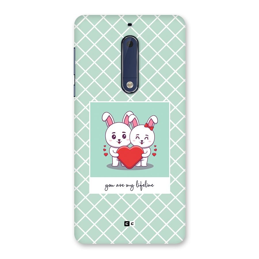 Love Lifeline Back Case for Nokia 5