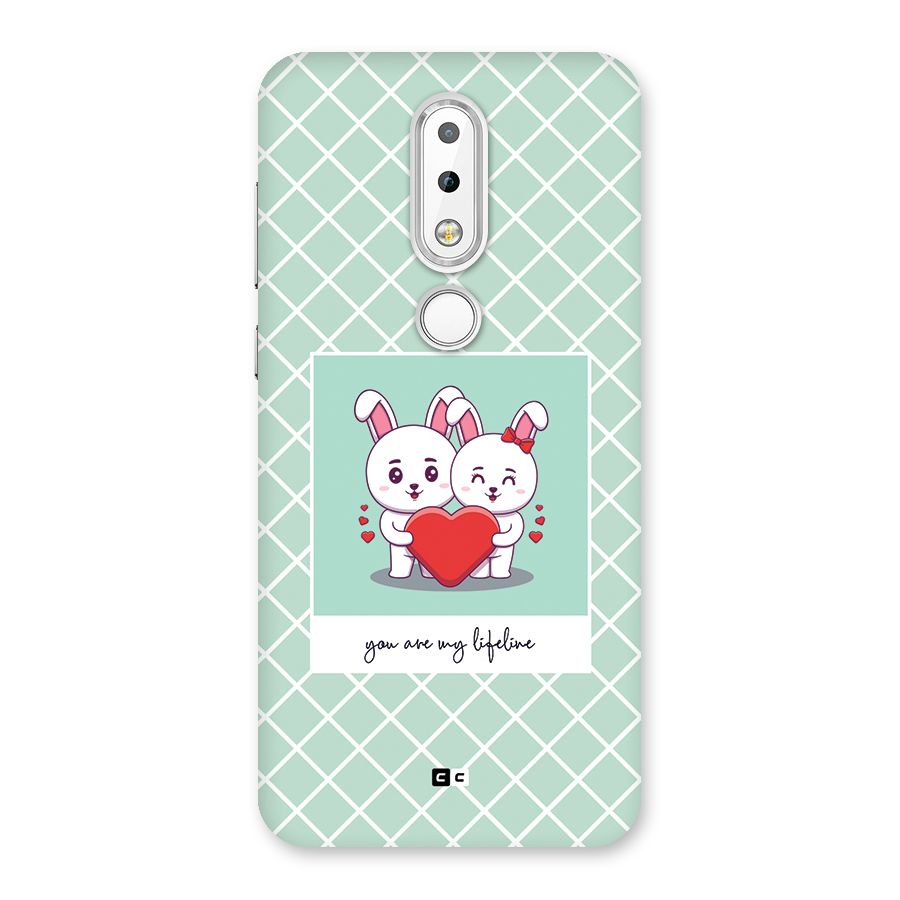 Love Lifeline Back Case for Nokia 6.1 Plus