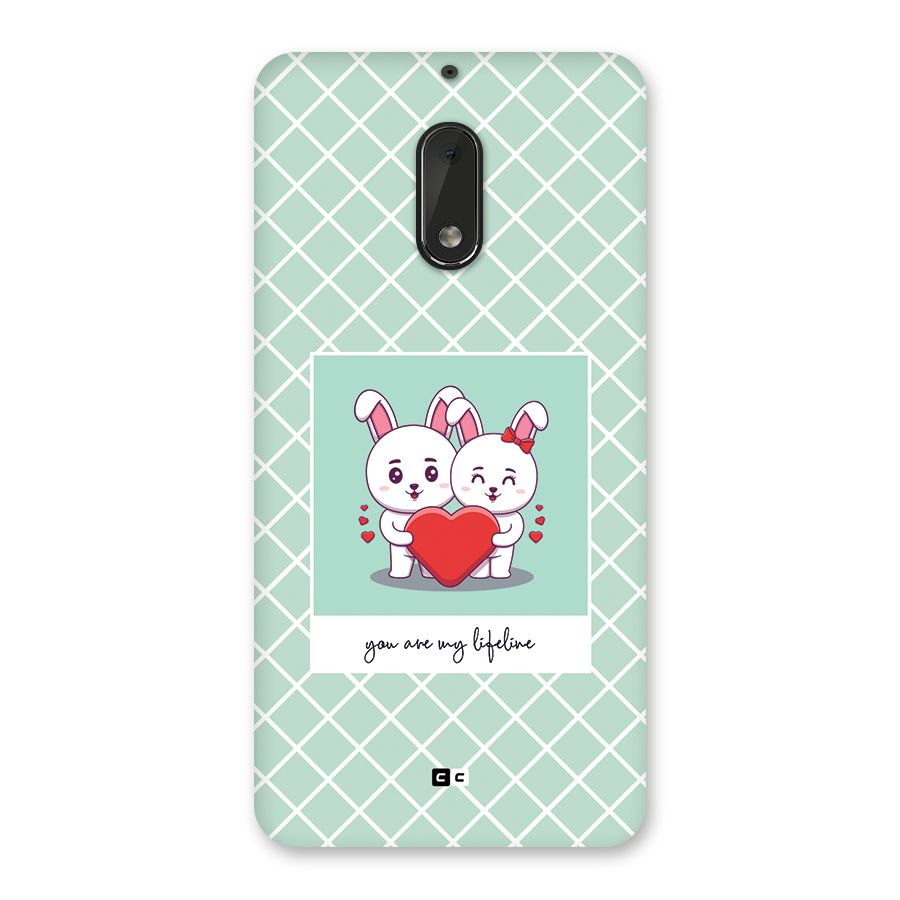 Love Lifeline Back Case for Nokia 6