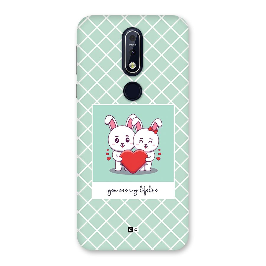 Love Lifeline Back Case for Nokia 7.1