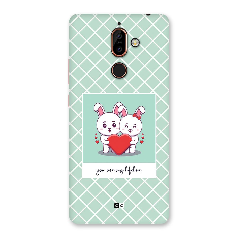 Love Lifeline Back Case for Nokia 7 Plus