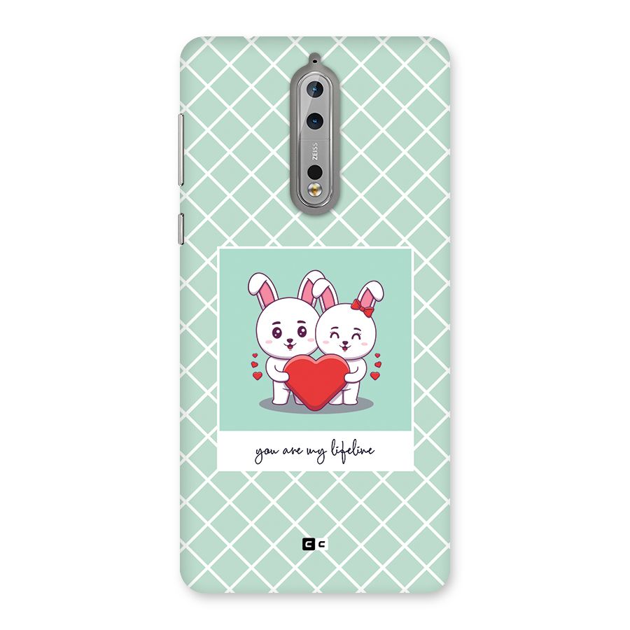 Love Lifeline Back Case for Nokia 8