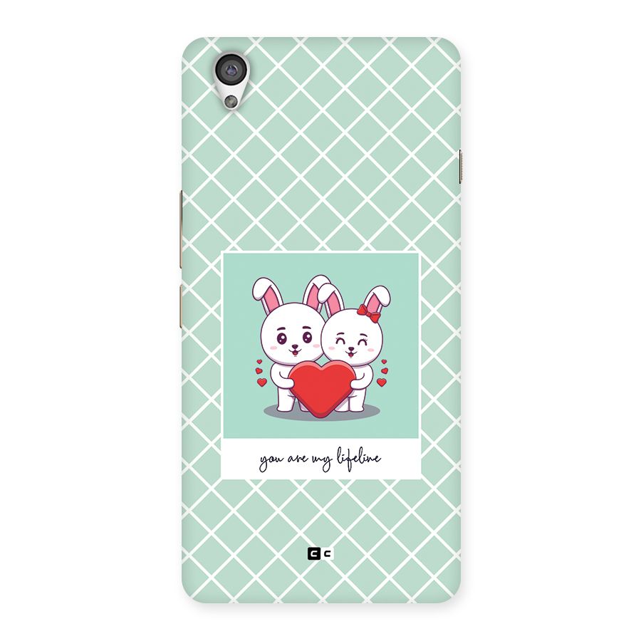 Love Lifeline Back Case for OnePlus X