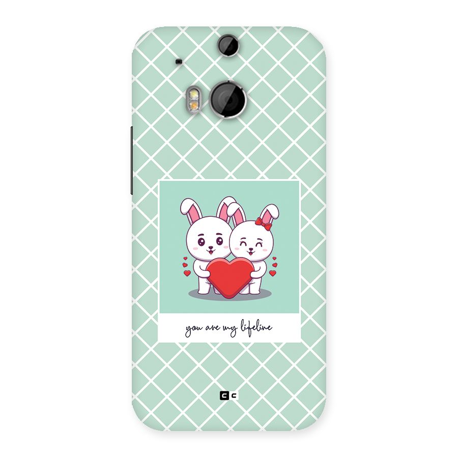 Love Lifeline Back Case for One M8