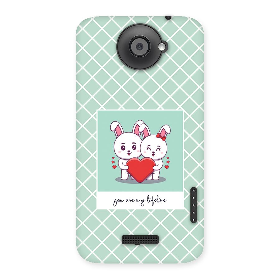 Love Lifeline Back Case for One X