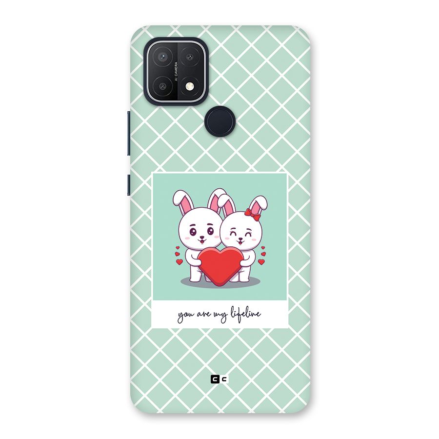 Love Lifeline Back Case for Oppo A15