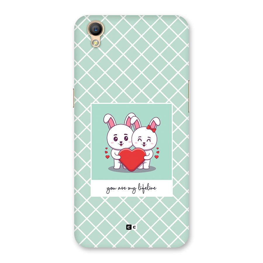 Love Lifeline Back Case for Oppo A37