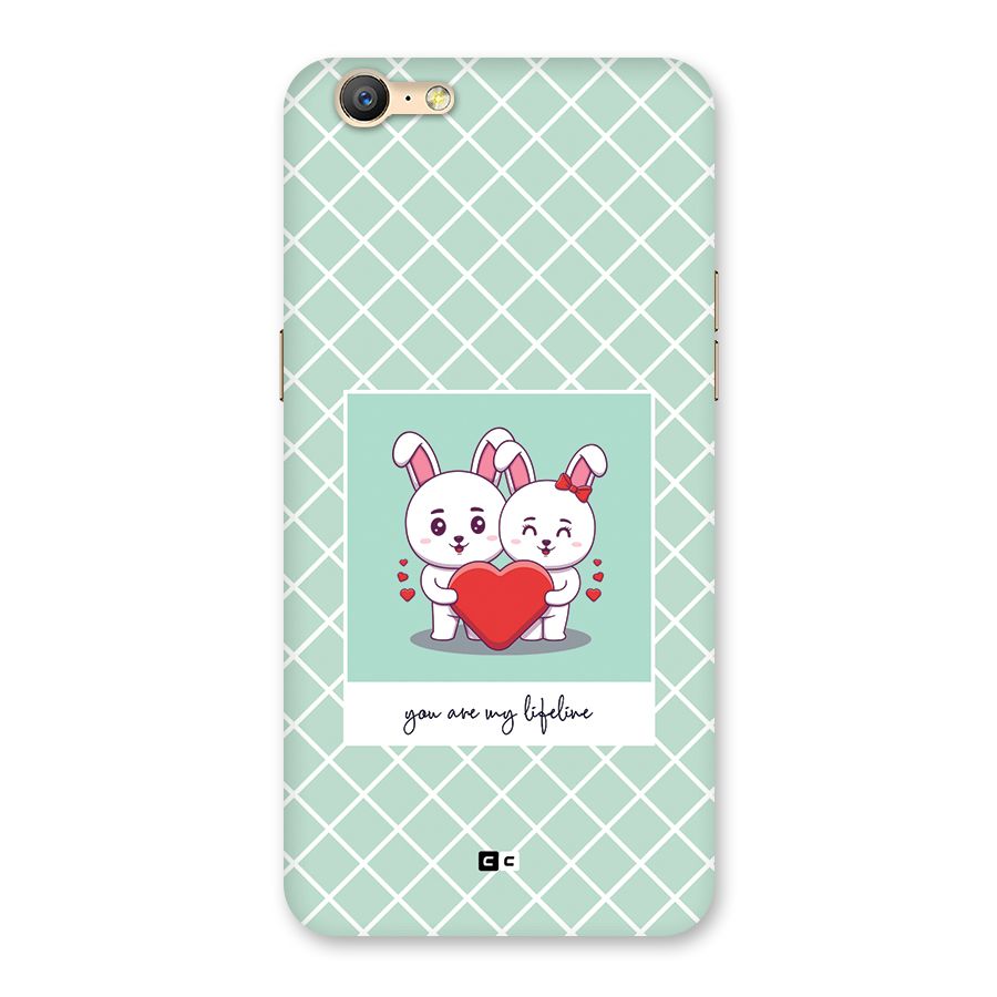 Love Lifeline Back Case for Oppo A57