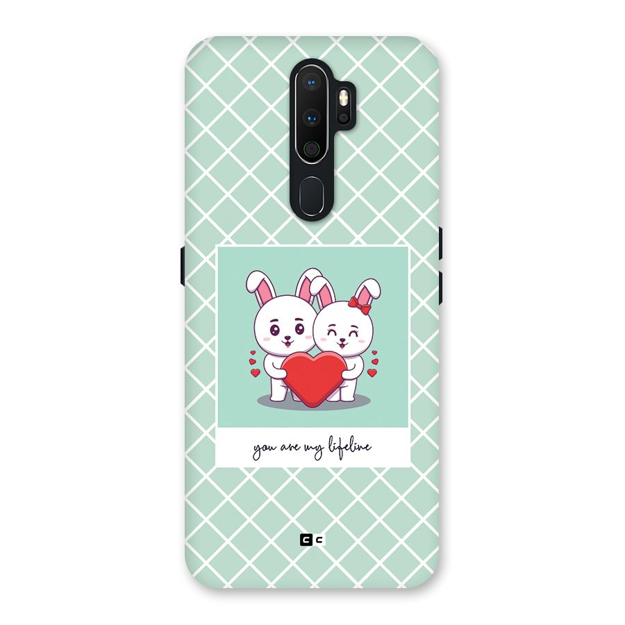 Love Lifeline Back Case for Oppo A5 (2020)