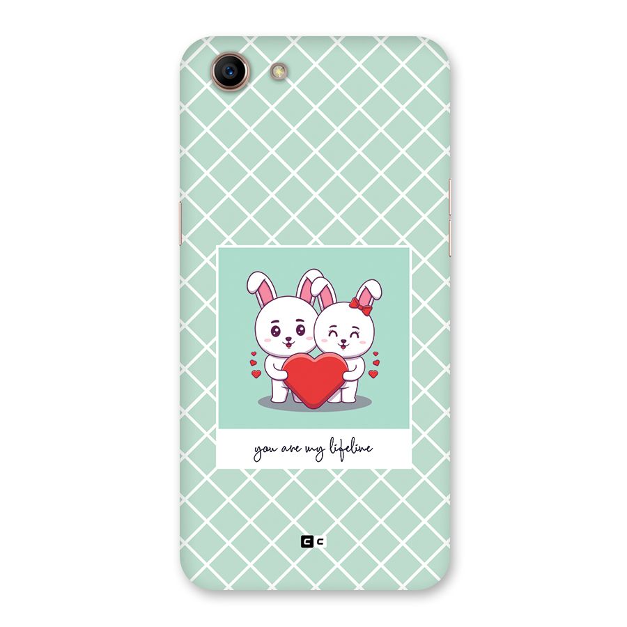Love Lifeline Back Case for Oppo A83 (2018)