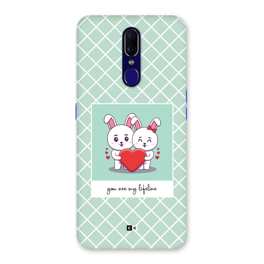Love Lifeline Back Case for Oppo A9