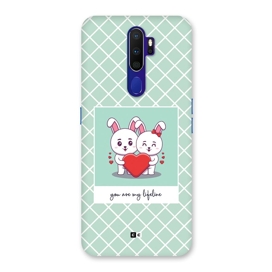 Love Lifeline Back Case for Oppo A9 (2020)