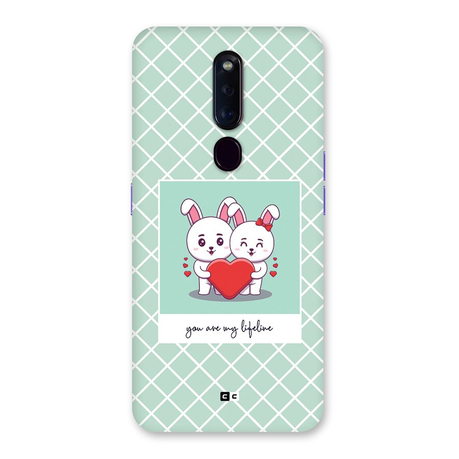 Love Lifeline Back Case for Oppo F11 Pro