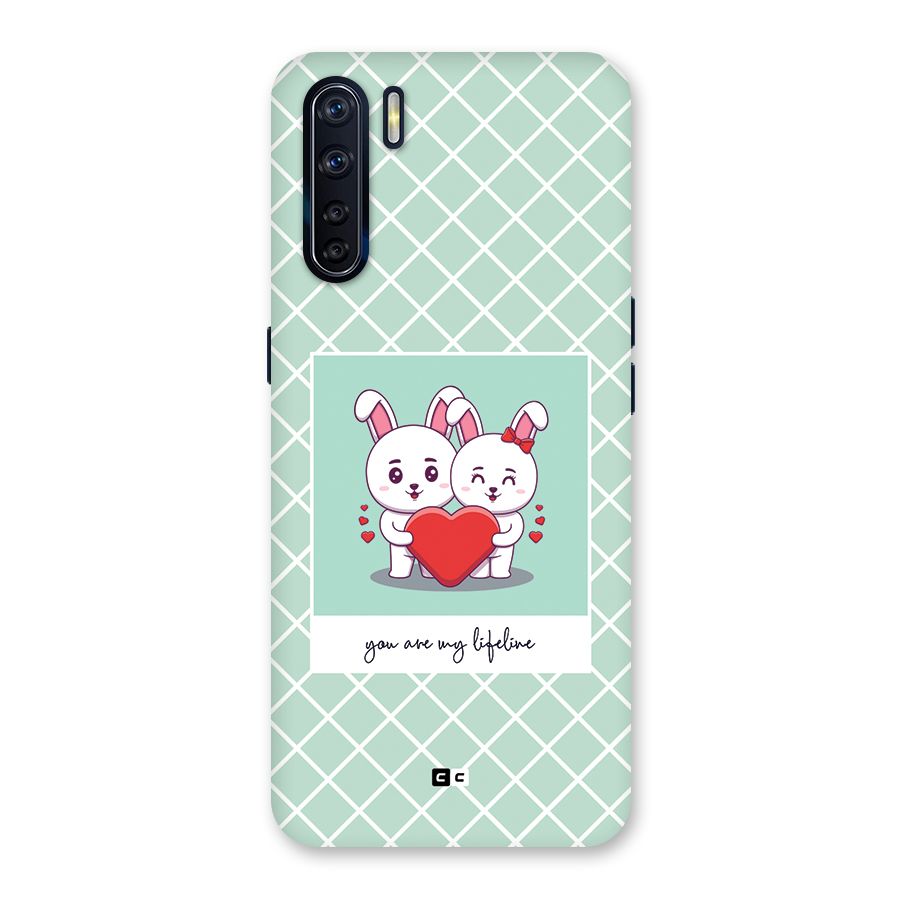 Love Lifeline Back Case for Oppo F15