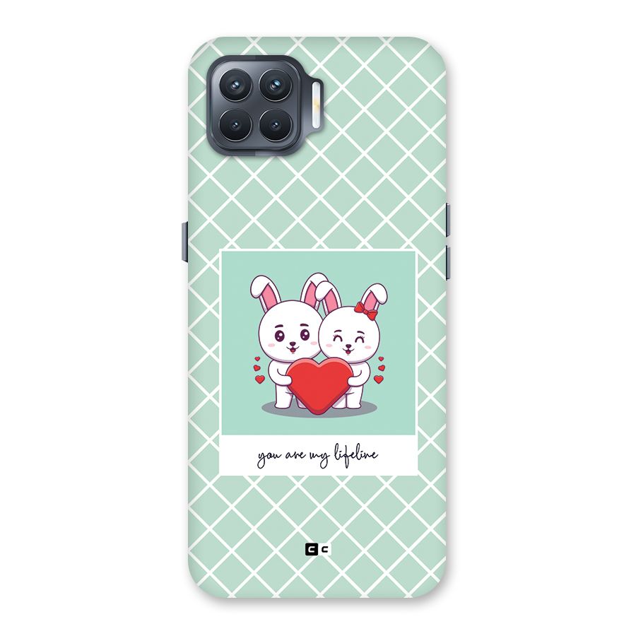 Love Lifeline Back Case for Oppo F17 Pro