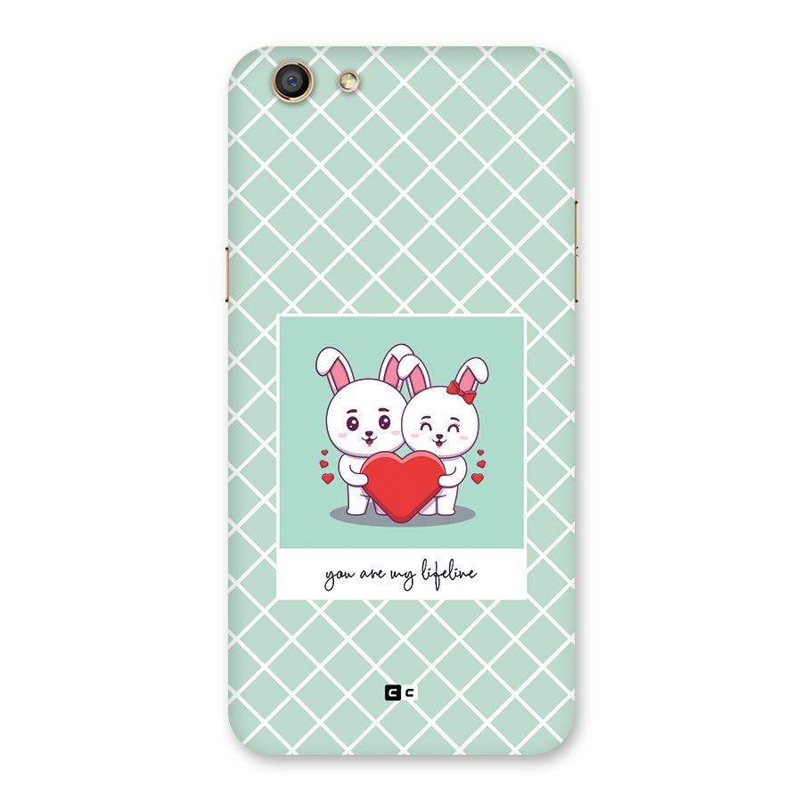 Love Lifeline Back Case for Oppo F3