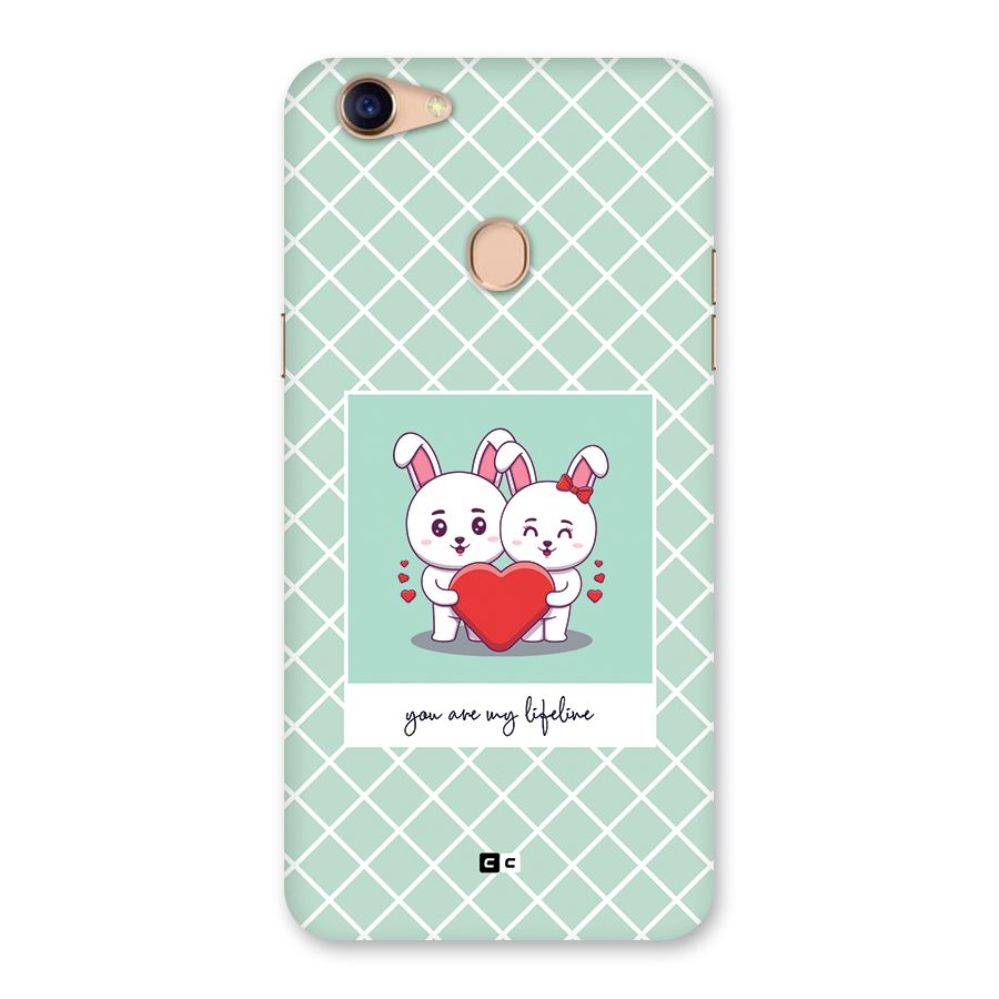 Love Lifeline Back Case for Oppo F5
