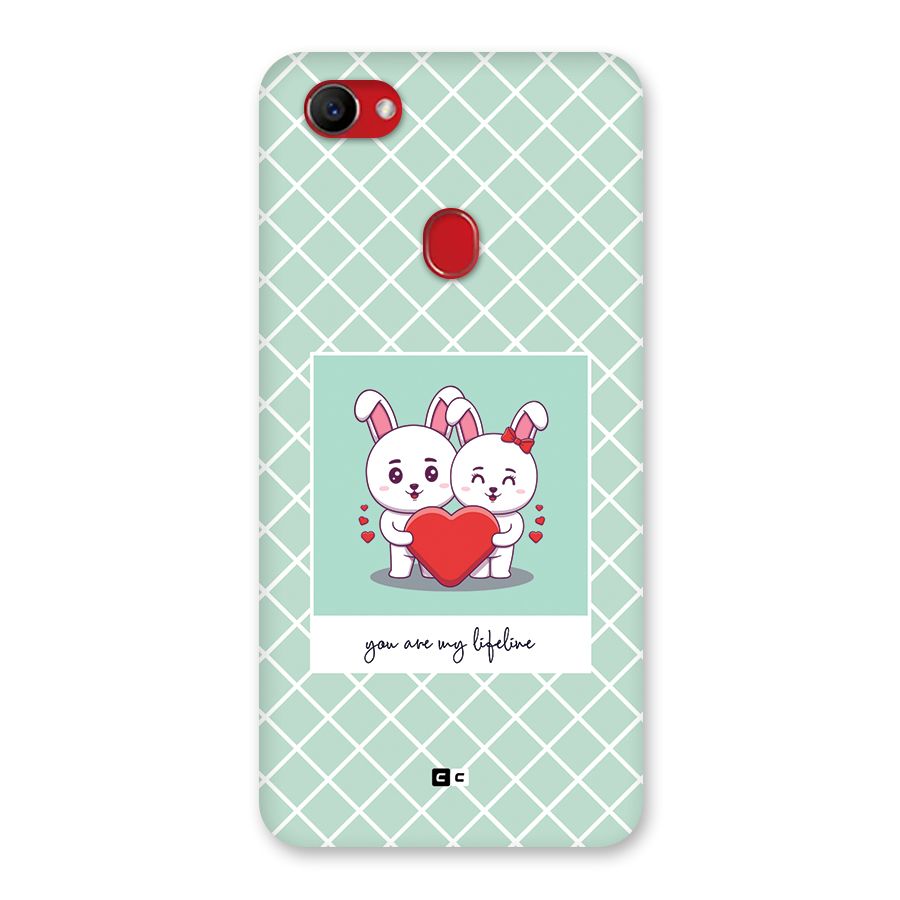 Love Lifeline Back Case for Oppo F7