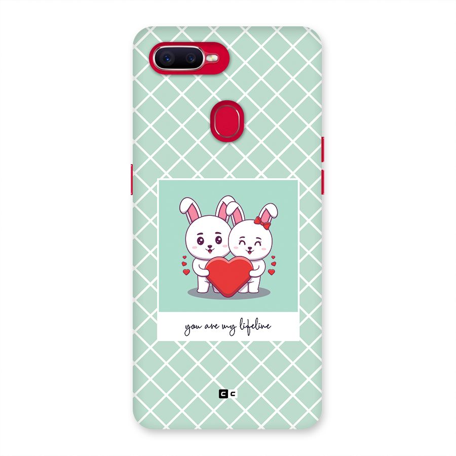 Love Lifeline Back Case for Oppo F9 Pro