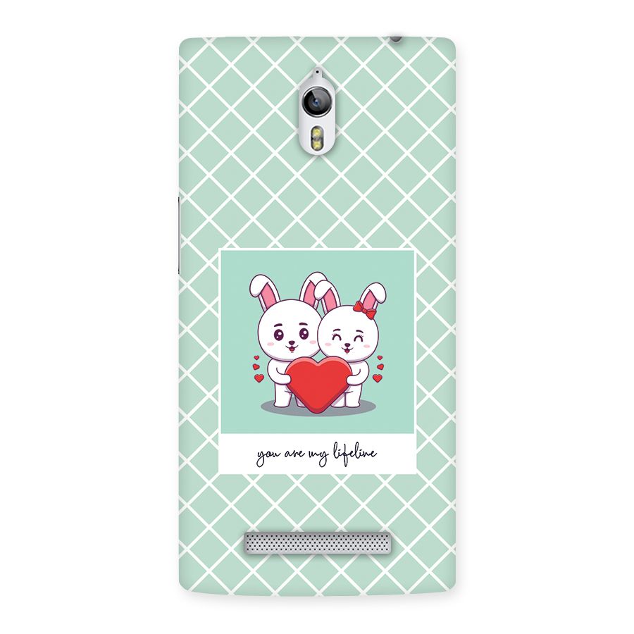 Love Lifeline Back Case for Oppo Find 7