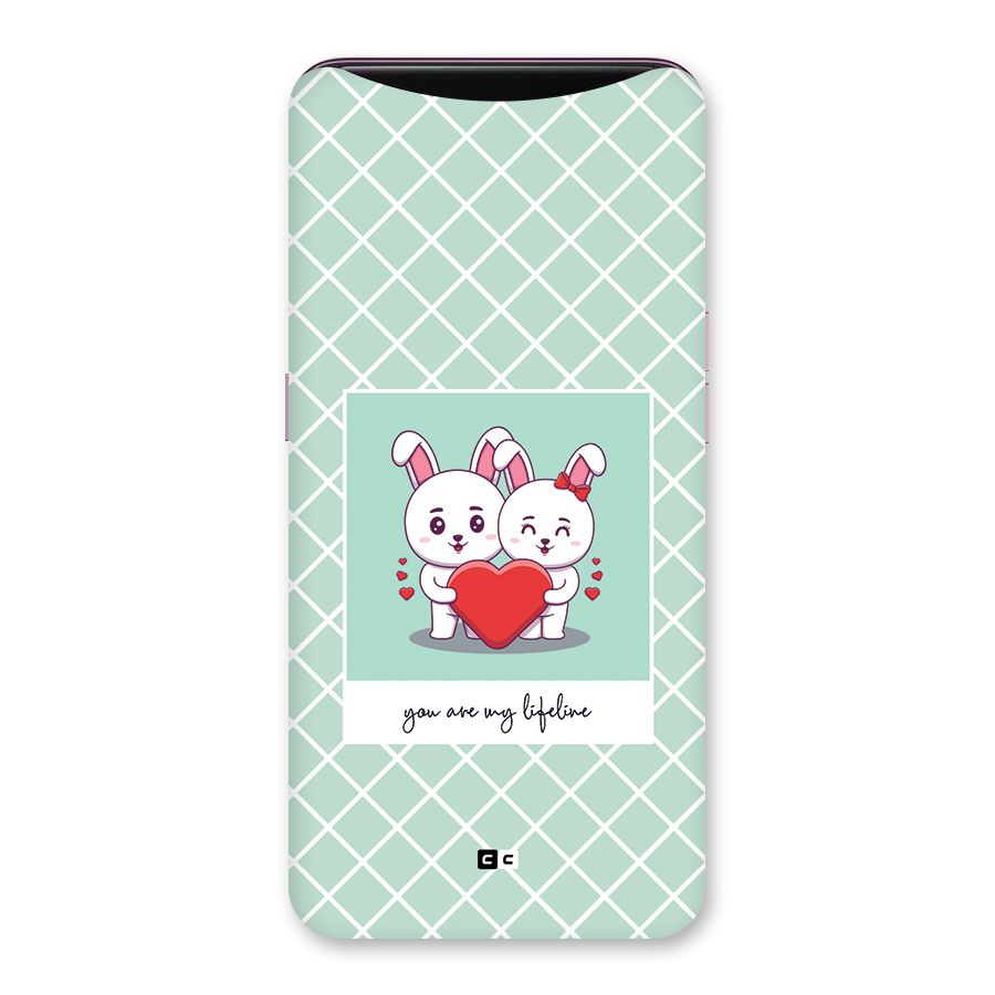 Love Lifeline Back Case for Oppo Find X