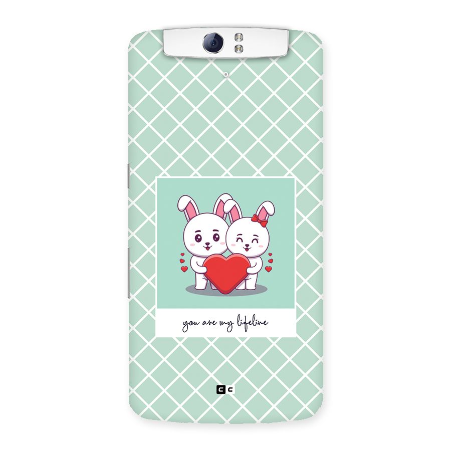 Love Lifeline Back Case for Oppo N1