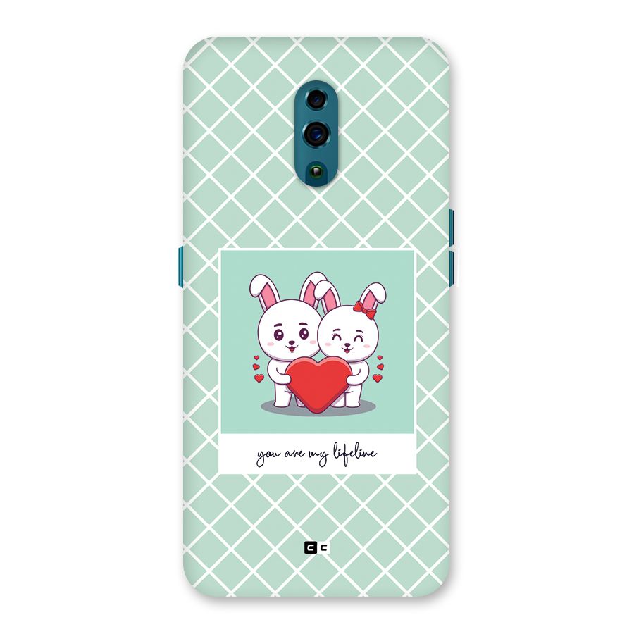 Love Lifeline Back Case for Oppo Reno