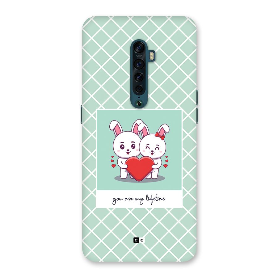 Love Lifeline Back Case for Oppo Reno2