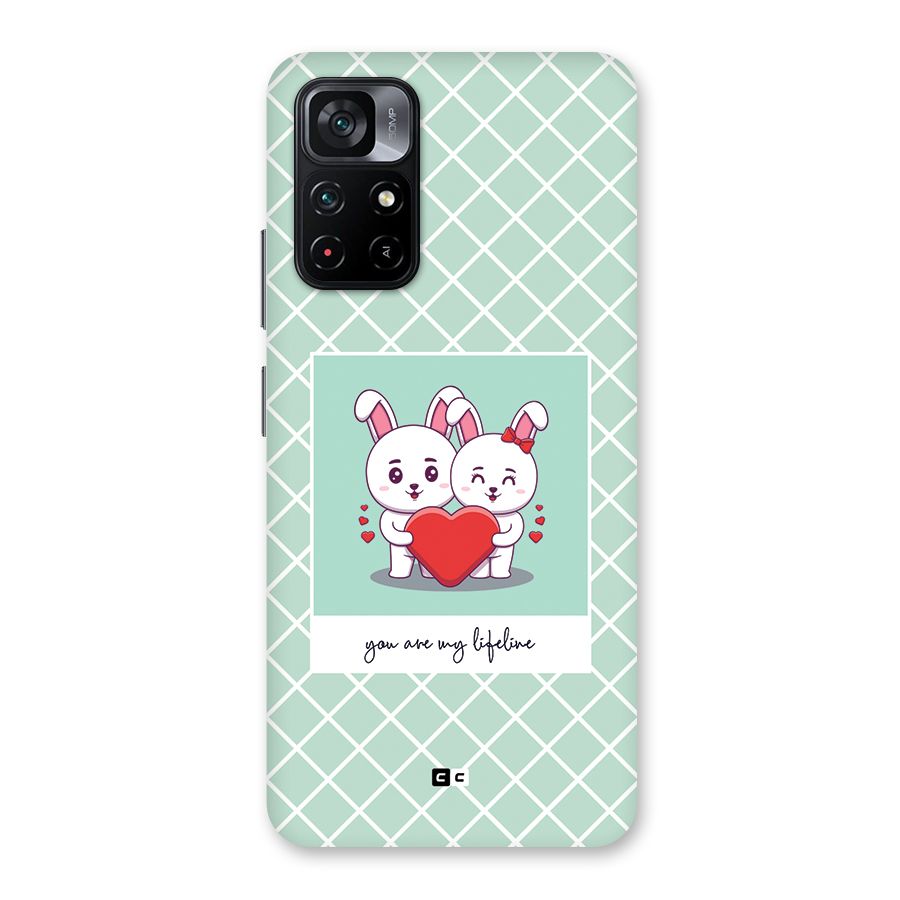Love Lifeline Back Case for Poco M4 Pro 5G