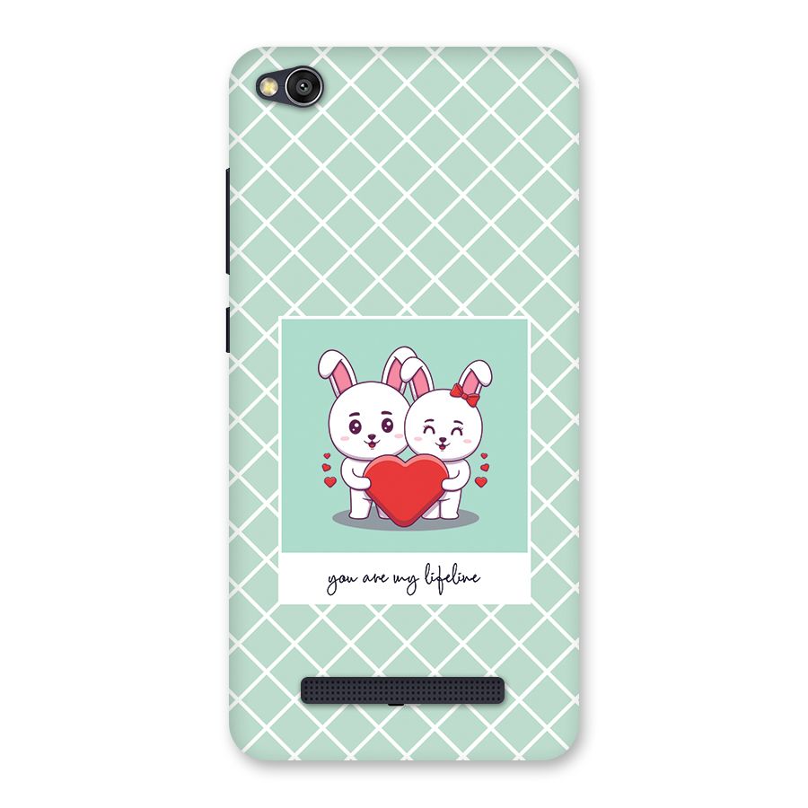 Love Lifeline Back Case for Redmi 4A
