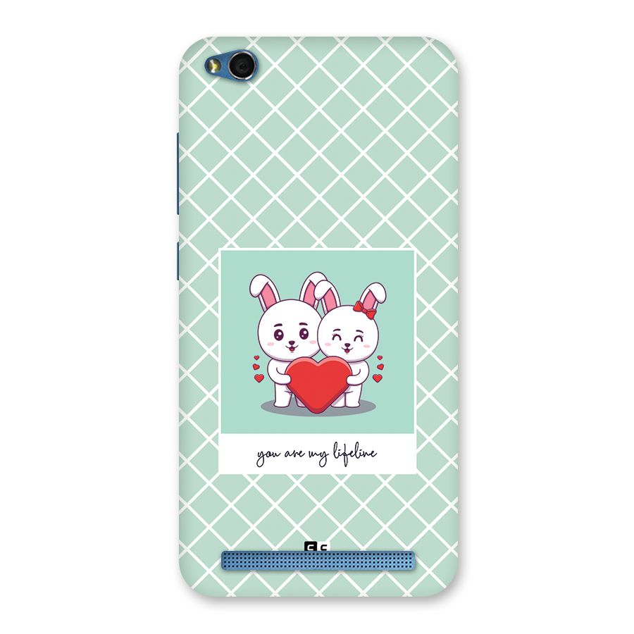 Love Lifeline Back Case for Redmi 5A