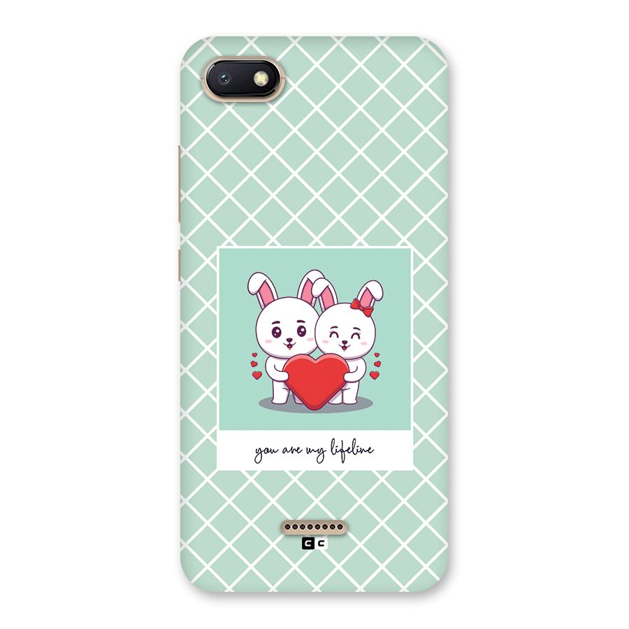 Love Lifeline Back Case for Redmi 6A