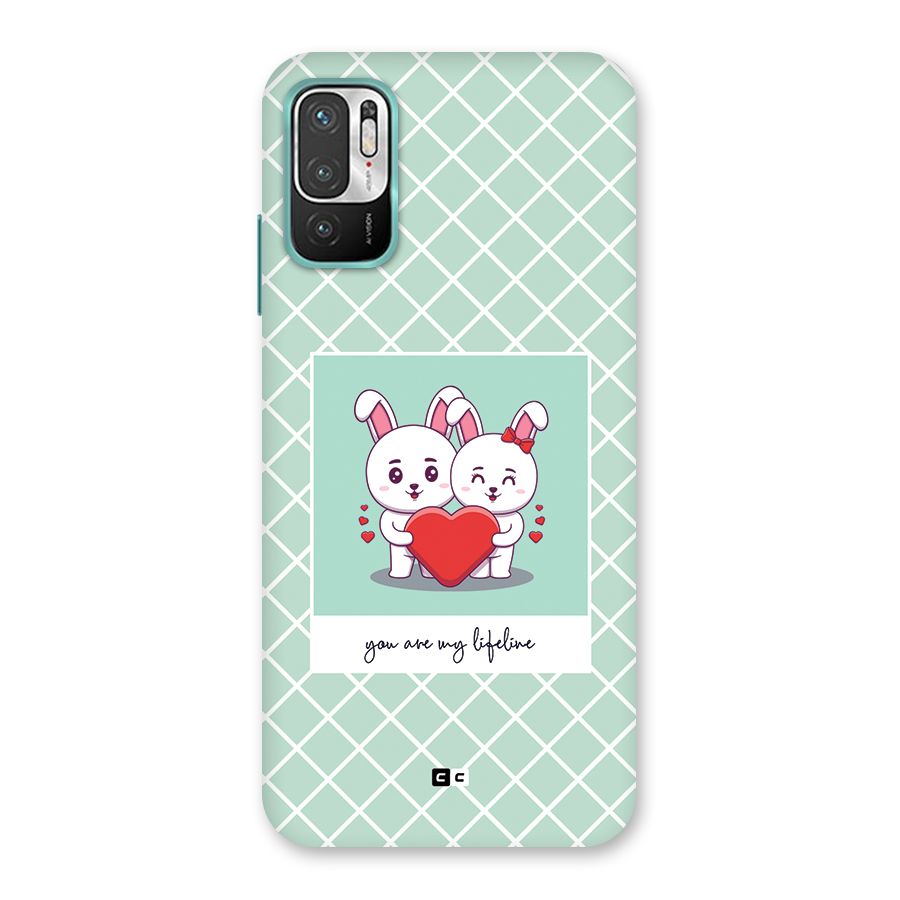 Love Lifeline Back Case for Redmi Note 10T 5G