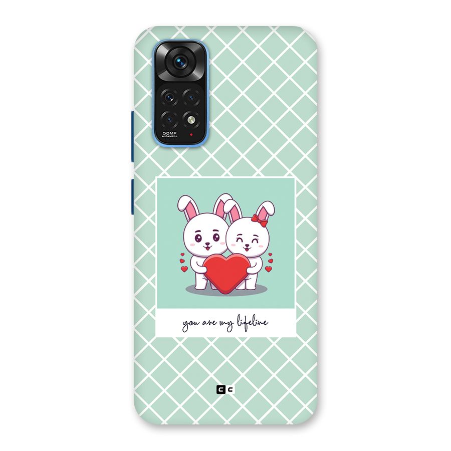 Love Lifeline Back Case for Redmi Note 11S