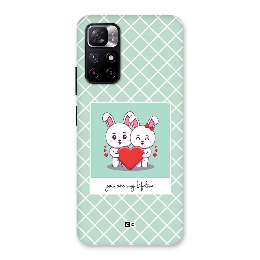 Love Lifeline Back Case for Redmi Note 11T 5G