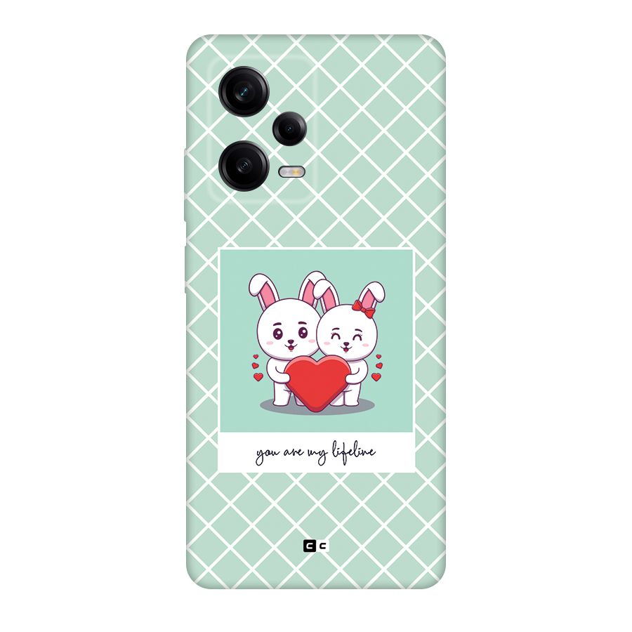 Love Lifeline Back Case for Redmi Note 12 Pro
