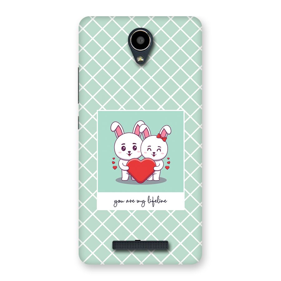 Love Lifeline Back Case for Redmi Note 2