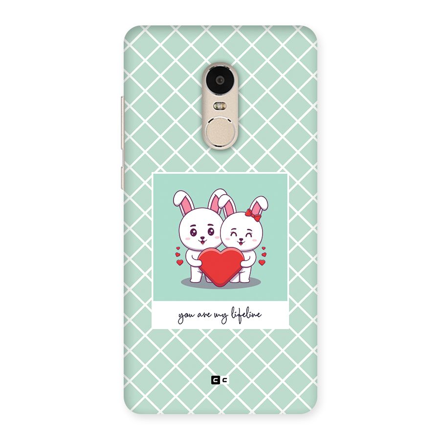 Love Lifeline Back Case for Redmi Note 4