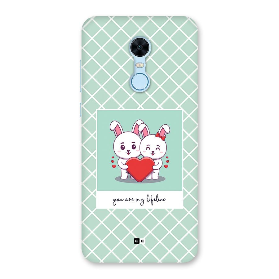 Love Lifeline Back Case for Redmi Note 5