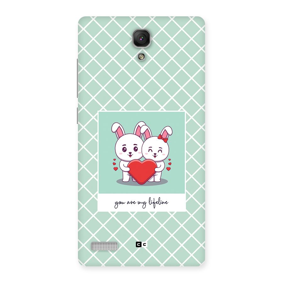 Love Lifeline Back Case for Redmi Note Prime