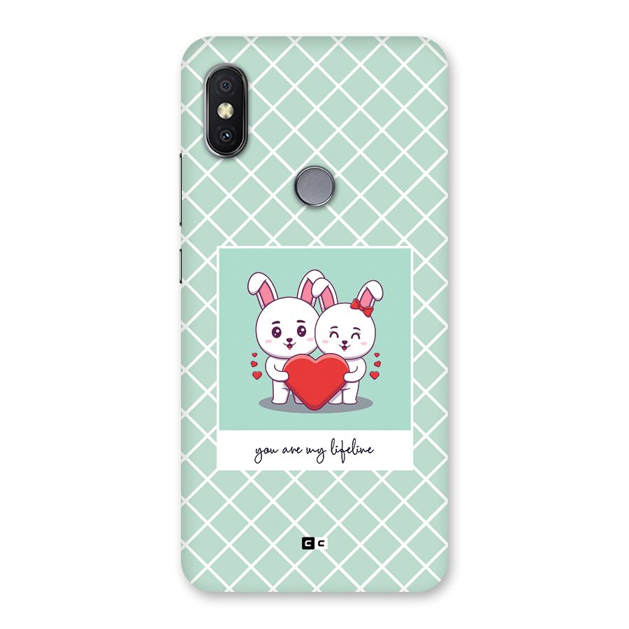 Love Lifeline Back Case for Redmi Y2