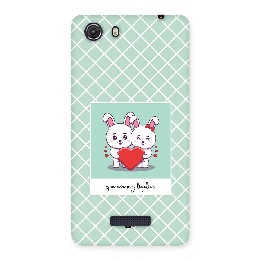 Love Lifeline Back Case for Unite 3