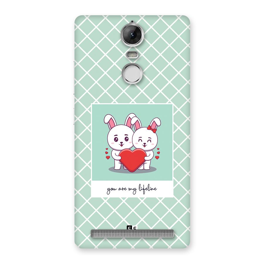 Love Lifeline Back Case for Vibe K5 Note
