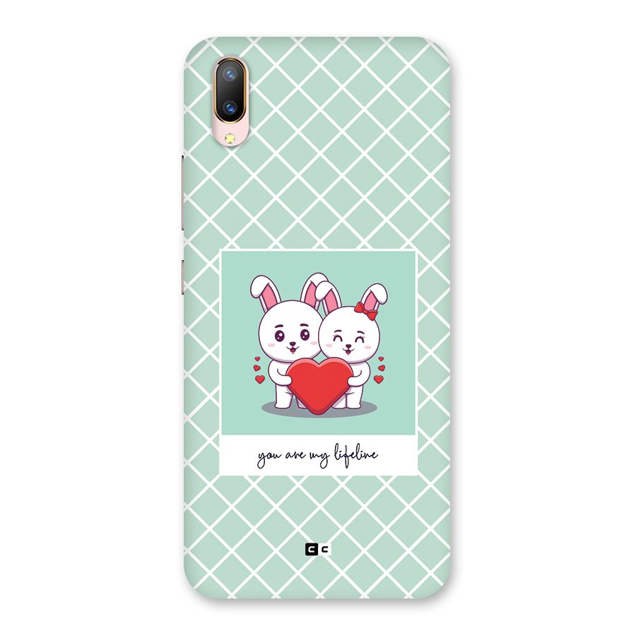 Love Lifeline Back Case for Vivo V11 Pro